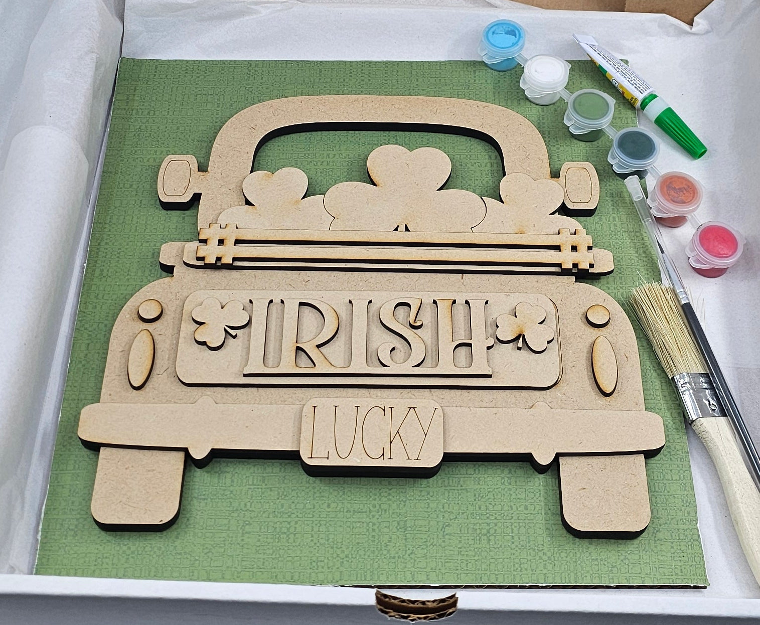 Irish Truck - wood project