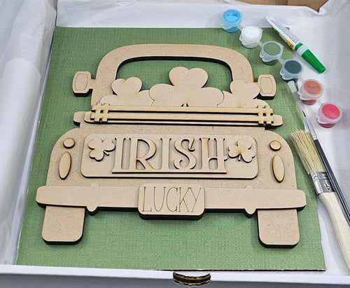 Irish Truck - wood project